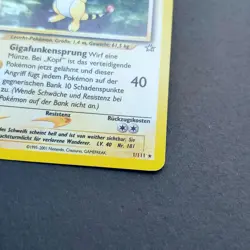 Pokemon TCG Karte - Ampharos 1/111 Neo Genesis Holo Rare Deutsch Near Mint NM - Image 5