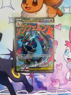 Mega Charizard X ex 023 Promo Mega Evolutions Pokemon NM Card - Image 1