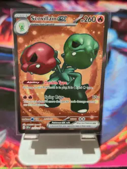 Scovillain ex 216/191 NM Full Art Ultra Rare Surging Sparks Pokemon Card English - Image 1