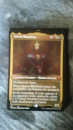 MTG COMMANDER LEGENDS QUEEN MARCHESA ETCHED FOIL - Image 1