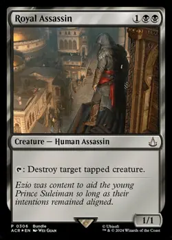 Light Play x 1 Royal Assassin (0306) - Foil Assassin's Creed Variants - Image 1