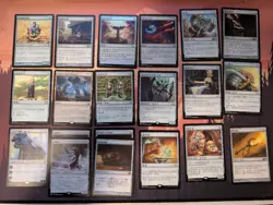 Magic the Gathering MTG Foreign Commander Lot: Silent Arbiter, Lightning Greaves - Image 1