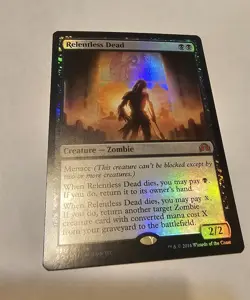 Relentless Dead Shadows Over Innistrad Foil MTG Magic The Gathering NM - Image 1