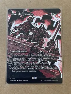 Doubling Season (Borderless) - Teenage Mutant Ninja Turtles Source Material - Image 1
