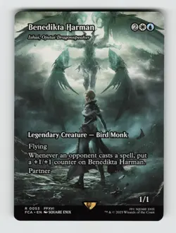 Benedikta Harman - Ishai, Ojutai Dragonspeaker (Showcase)*Non-Foil* FINAL FANTAS - Image 1