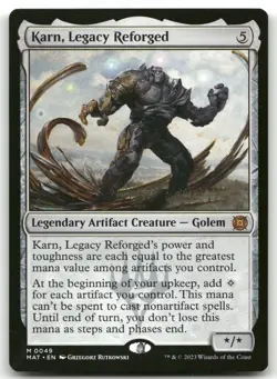 Karn, Legacy Reforged #49 (NM) March of the Machine MAT Magic MTG - Image 1