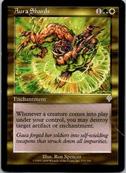 Aura Shards U Invasion 233 Water Damaged VERY Heavy Played/Warped Normal - Image 1