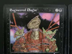Engineered Plague x2 – Urza's Legacy 1999 MTG Enchantment Lot LP MTG - Image 5