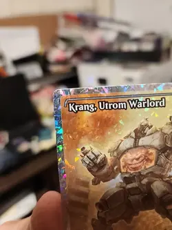 Krang, Utrom Warlord Showcase Fracture Foil TMNT MTG - Image 3