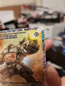 Krang, Utrom Warlord Showcase Fracture Foil TMNT MTG - Image 4