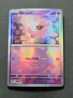 Spritzee 038/131 Poke Ball Pattern Prismatic Evolutions Pokemon TCG - Image 1