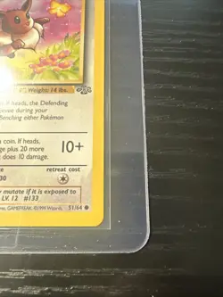 Eevee 51/64 1st Edition Jungle WOTC Vintage Pokemon - Image 5