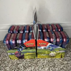 Pokemon Tcg Ascended Heroes Mini Tins Display Box Of 10 X2 Tins All New - Image 4