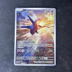 Latios 203/191 IR Pokemon Surging Sparks Illustration Rare Holo - Image 1