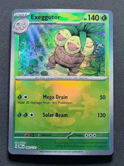 Exeggutor 002/131 Poke Ball Pattern Prismatic Evolutions Pokemon TCG - Image 1
