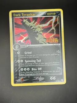 Pokemon Dark Tyranitar Reverse Holo 19/109 EX Team Rocket Returns Rare WOTC Era - Image 1