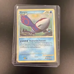 Pokemon TCG Kyogre Call of Legends 12/95 Holo Rare MP - Image 1