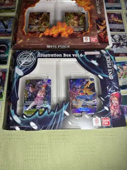 One Piece Illustration Box Vol 5 + Vol 6 Set Of 2 OPENED ALL HITS INCLUDED - Image 3