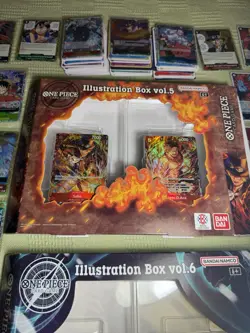 One Piece Illustration Box Vol 5 + Vol 6 Set Of 2 OPENED ALL HITS INCLUDED - Image 4