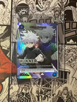 Killua Zoldyck Winner Foil - UEPR /HTR-1-018 NM - Union Arena Sealed - Image 1