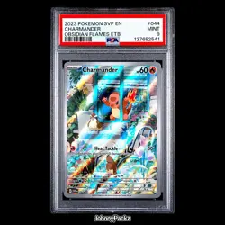 Charmander SVP044 - 2023 Scarlet & Violet ETB Promo Holo - Pokemon Card - PSA 9 - Image 1