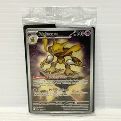 Alakazam MEP 009 - Mega Evolutions ETB Promo - Pokemon Card - Brand New Sealed - Image 1