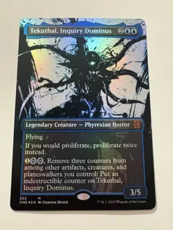 Tekuthal, Inquiry Dominus (Showcase) Phyrexia: All Will Be One Foil - Image 1