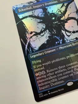 Tekuthal, Inquiry Dominus (Showcase) Phyrexia: All Will Be One Foil - Image 3