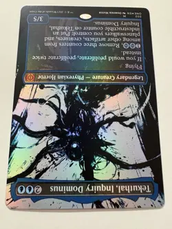 Tekuthal, Inquiry Dominus (Showcase) Phyrexia: All Will Be One Foil - Image 4