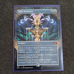 Halo Fountain (Borderless) MTG Streets of New Capenna English Regular LP - Image 1