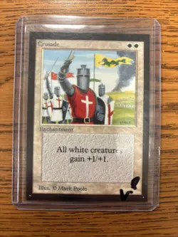 Magic The Gathering MTG CRUSADES Collectors' Edition LP Lightly Played - Image 1