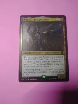 Wilhelt, the Rotcleaver (Display Commander) - Thick Stock Commander: Innistrad: - Image 1