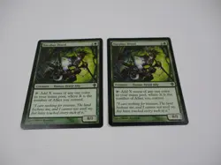 Lot 2 Cards MTG Harabaz Druid 105 Magic the Gathering Worldwake Rare - Image 1