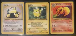 Pokemon Jungle Rare Lot (Non Holo) - 7 Cards - Snorlax, Flareon - Image 3