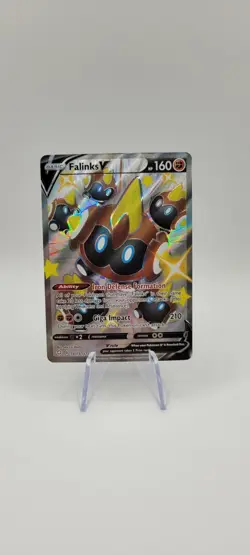 Pokemon TCG: Shiny Falinks V SV115/SV122 Full Art - Shining Fates - NM - Image 1