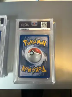 2006 POKEMON EX LEGEND MAKER GOLD STAR #91 REGIROCK-HOLO PSA 7 NM - Image 2
