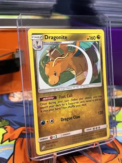 Pokemon TCG Dragonite Sun & Moon - Team Up 119/181 Holo Rare Cosmos Holo Rare - Image 3