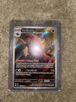 Pokemon Scolipede TCG IR 134/086 SV Black Bolt Near Mint Condition - Image 1