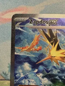 Pokemon TCG Zapdos EX 202/165 Scarlet & Violet 151 SIR Card Near Mint - Image 3