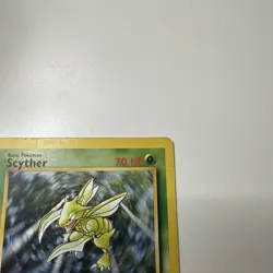 Scyther 26/64 Jungle 1st Edition Non-Holo Rare Pokemon Card LP - Image 3