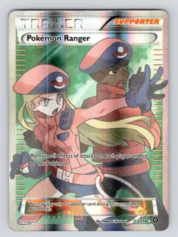 NM Pokemon TCG Pokemon Ranger Steam Siege 113/114 Regular Full Art Ultra Rare - Image 1