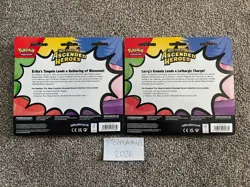 Pokemon TCG: Ascended Heroes Collection (One of Each) Erika and Larry New Sealed - Image 2