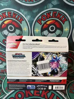 Pokemon TCG Temporal Forces 3 Pack Blister Cleffa Promo Sealed - Image 2