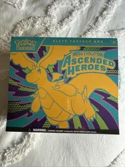 Pokemon Mega Evolution Ascended Heroes ETB Elite Trainer Box - Sealed In Hand - Image 1