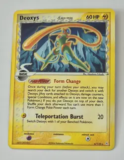 Pokemon Card - Deoxys - Delta Species Holon Phantoms - Holo 2006 - Image 2