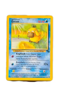 2000 POKEMON GERMAN FOSSIL 53/62 ENTON DEUTSCH - Image 1