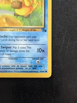 Psyduck First Edition NM Pokemon 53/62 Fossil Regular - Image 4