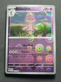 Beheeyem 041/086 Poke Ball Pattern Black Bolt Pokemon TCG - Image 1