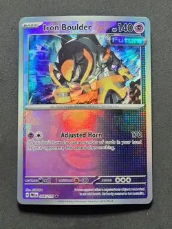 Iron Boulder 046/131 Poke Ball Pattern Prismatic Evolutions Pokemon TCG - Image 1