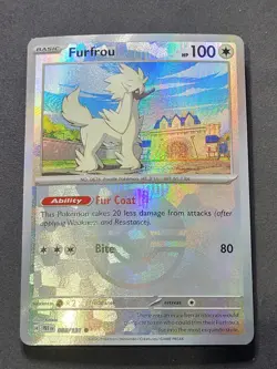 Furfrou 088/131 Poke Ball Pattern Prismatic Evolutions Pokemon TCG - Image 1